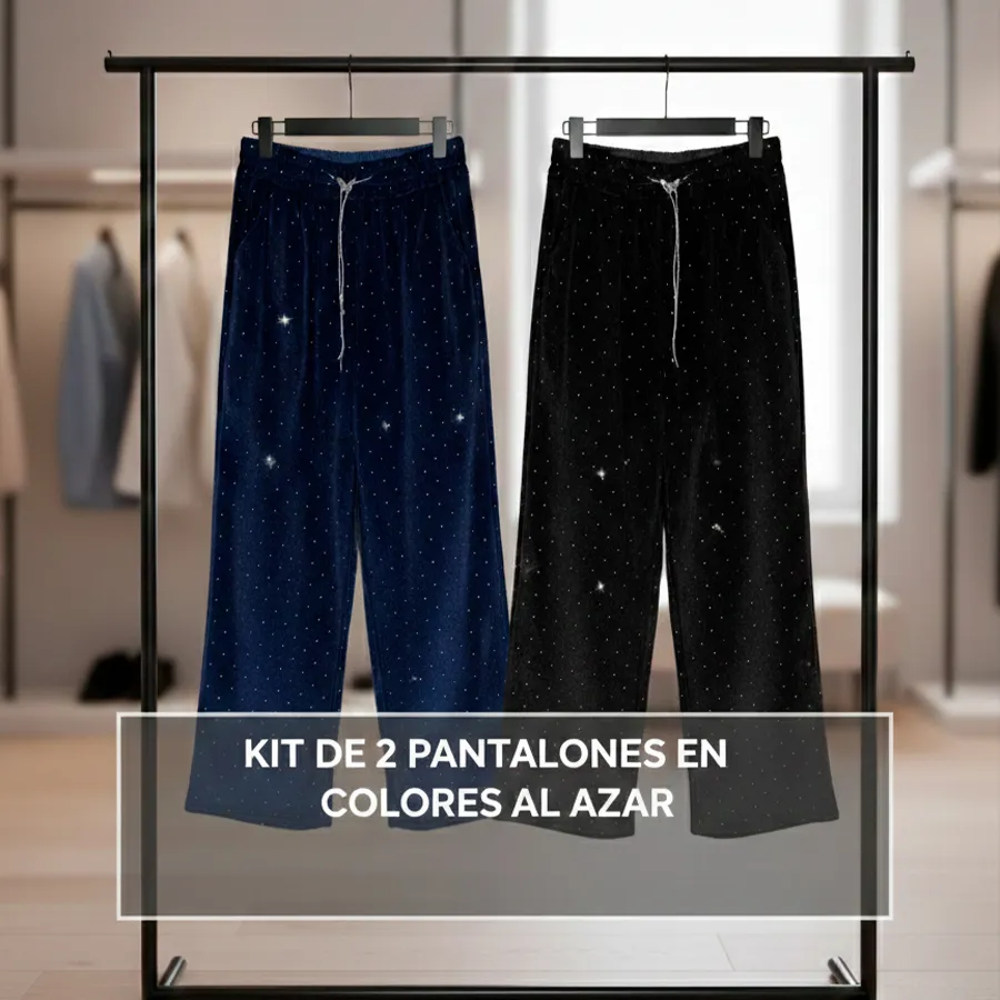 2509 KIT DE 2 PANTALONES 8748